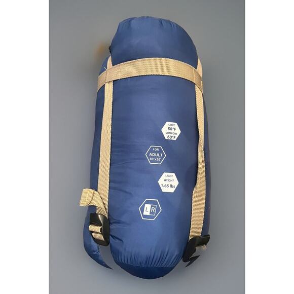 EcooPro LW210 Sleeping Bag Storage Bag Waterproof Lightweight 83"x30" Camping - Picture 4 of 7